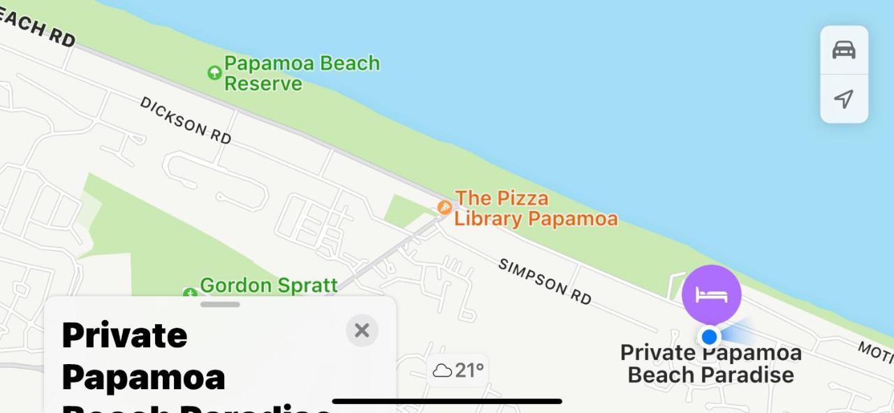 Private Papamoa Beach Paradise Exterior foto