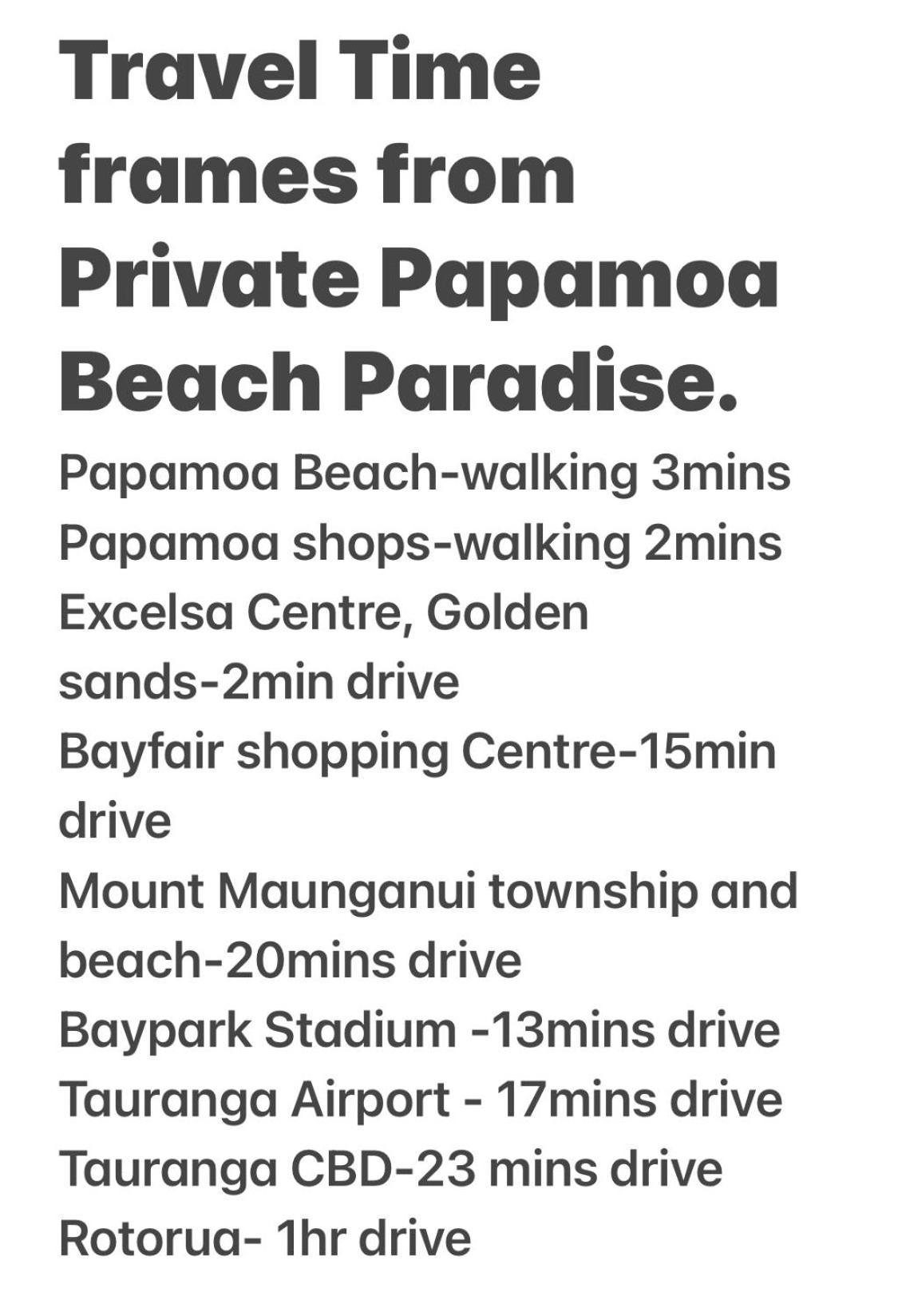 Private Papamoa Beach Paradise Exterior foto